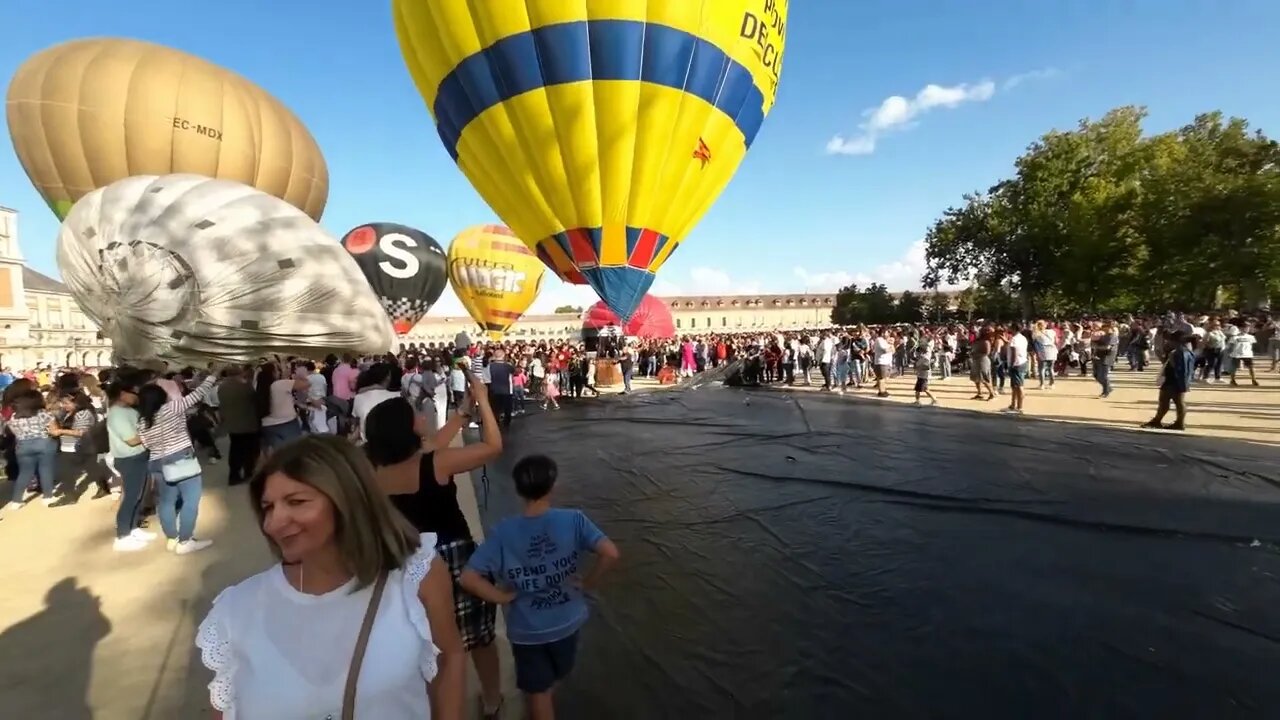 Festival de Balões Aranjuez em Madrid