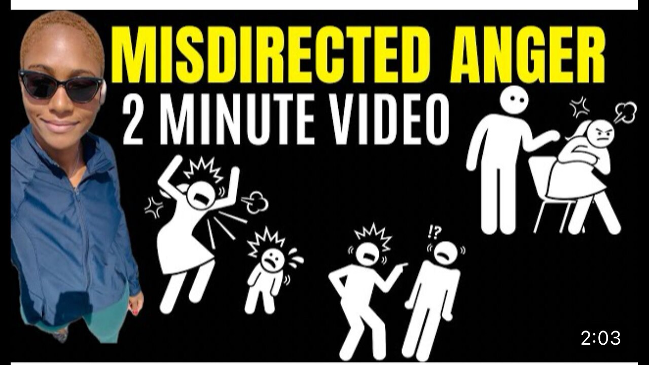 MISDIRECTED ANGER (2 Minute Pep Talk)