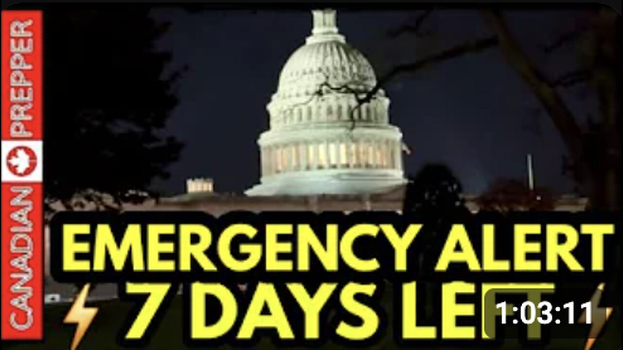 ⚡EMERGENCY DRILL: USA CAPITOL PREPS FOR WAR, 7 DAYS LEFT! ISRAEL VS IRAN IS ABOUT TO GET CRAZY