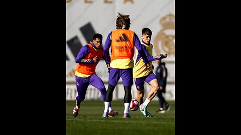 Real Madrid practice time