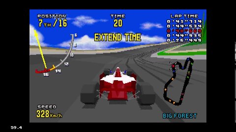 Virtua Racing Deluxe - Sega 32X - Big Forest