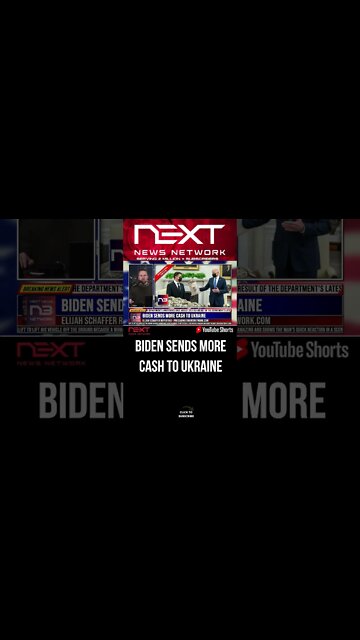 Biden Sends MORE CASH to Ukraine #shorts
