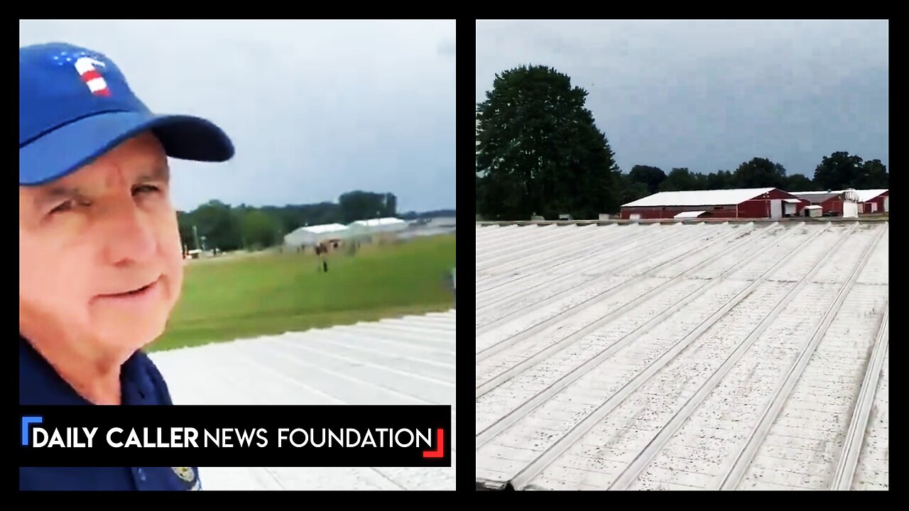 Take A Look On Top Of The Roof Where A Man Almost Shot And Killed Donald Trump