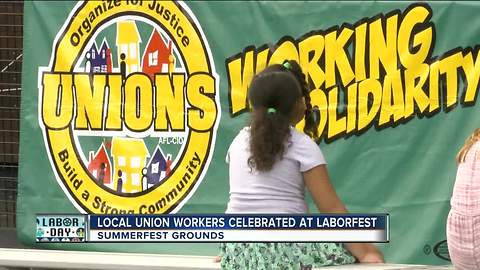 Laborfest 2017 held on Summerfest grounds