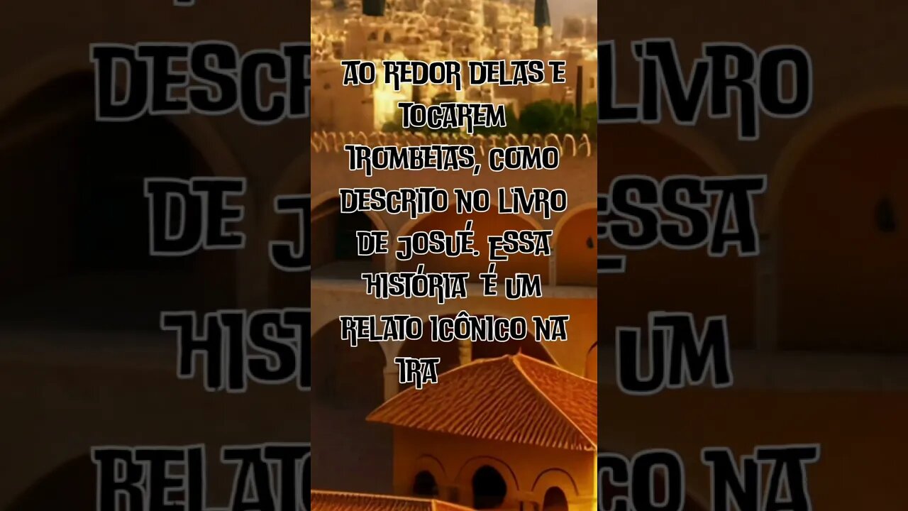 JERICÓ #históriabíblica#bíblia#tragédia#curiosidadesbiblicas #personagensbíblicosíblicos #jericó