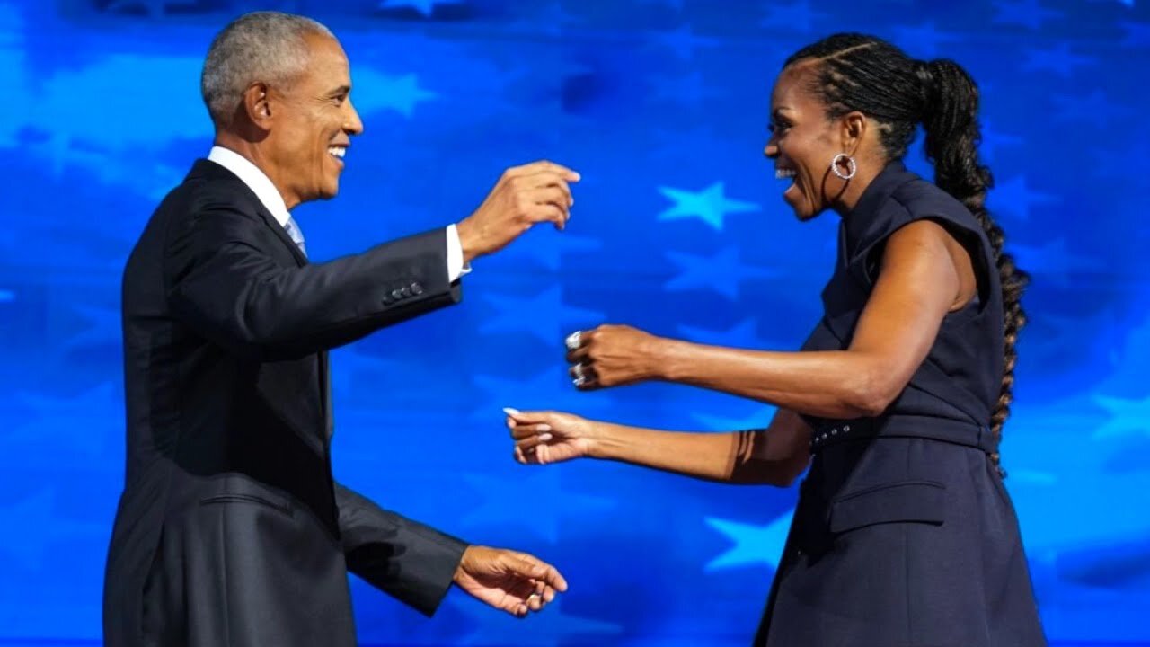 Barack y Michelle Obama se lucieron en la segunda noche de la Convención Nacional Demócrata