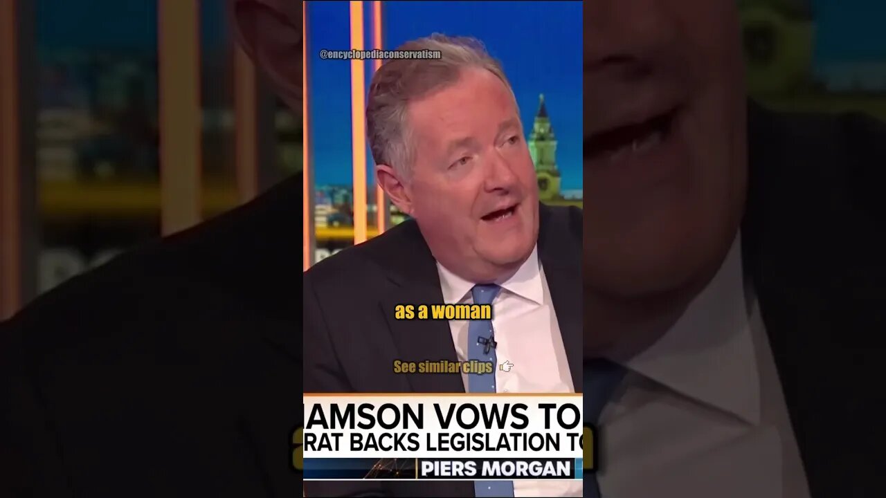 PART 1: Piers Morgan Debates Gender Identity #shorts