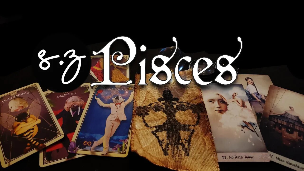 Pisces ♓ Eyes on Prize, Pineapple, Passion, Purpose & Drywall plug(Ink blot, Tarot & Oracle)