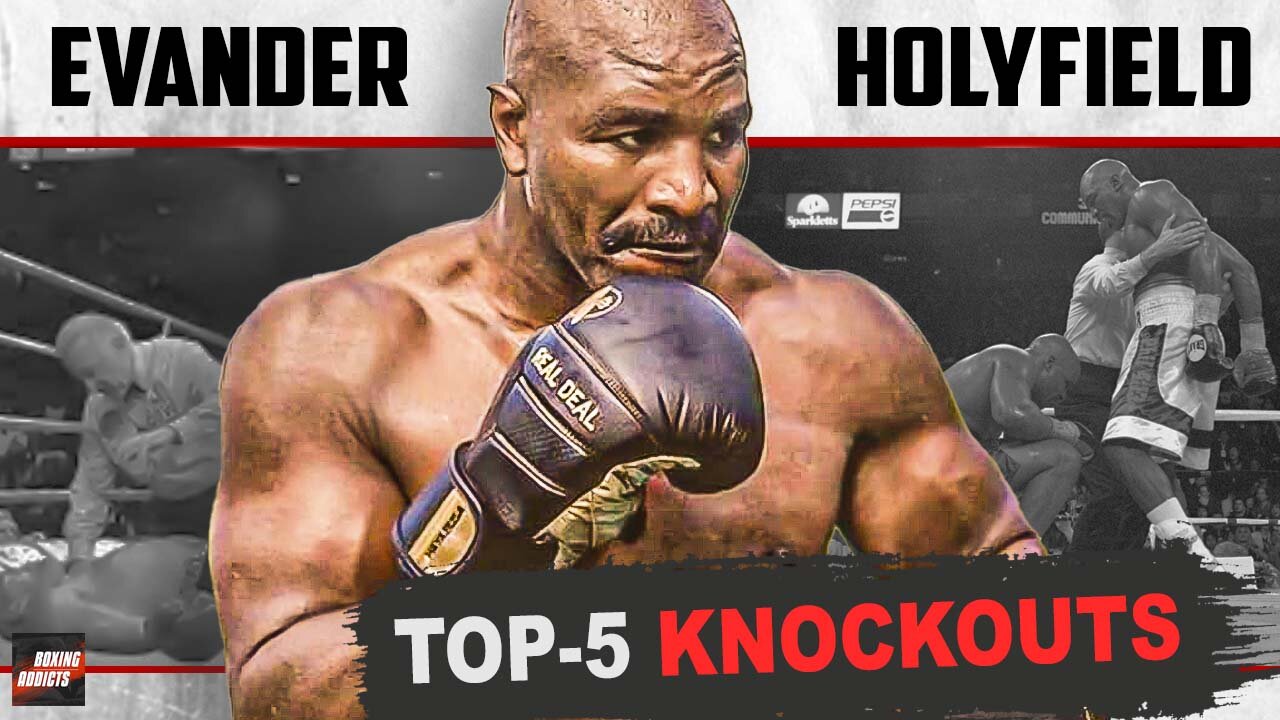 Evander Holyfield TOP 5 Greatest Knockouts