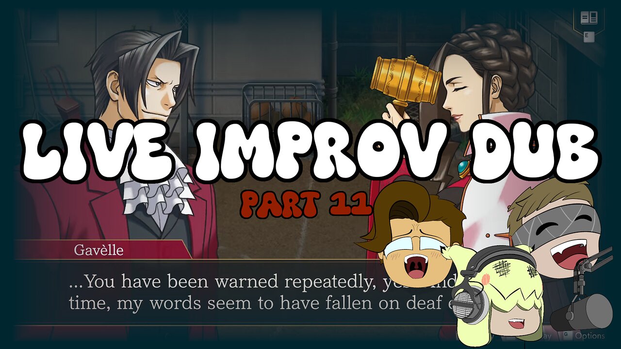 The Ace Attorney Investigations Collection LIVE IMPROV DUB (Part 11)