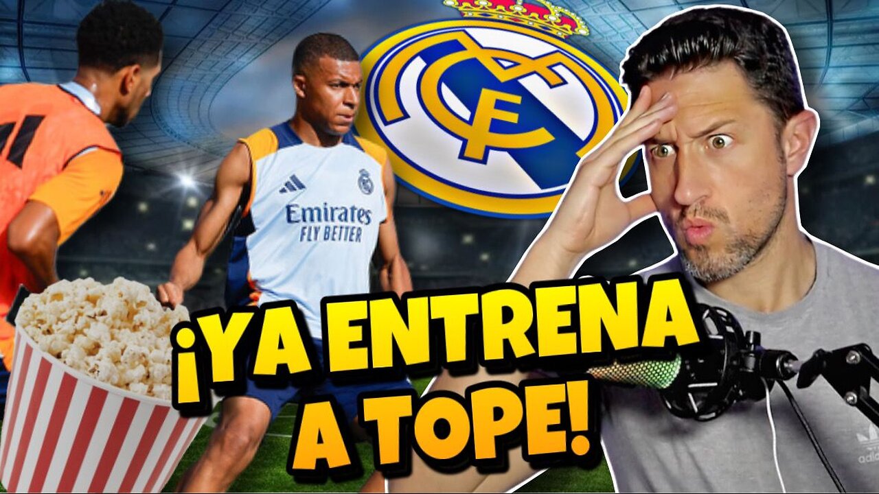 🚨💥¡IMAGEN HISTÓRICA! ¡MBAPPE YA ENTRENA CON EL REAL MADRID!