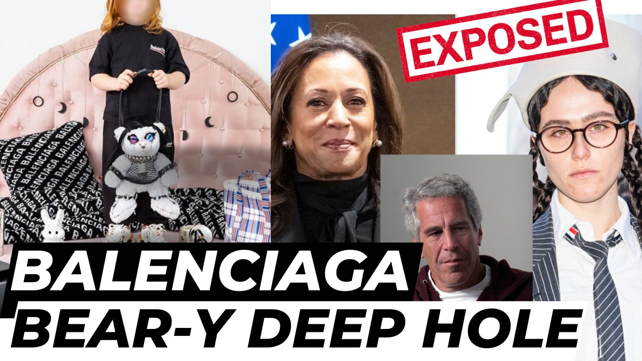 BALENCIAGA EXPOSED! Jeffrey Epstein, Kamala Harris + Ella Emhoff, Jean Luc Brunel