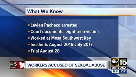 Mesa Southwest Key worker accused of abuse involving 8 victims