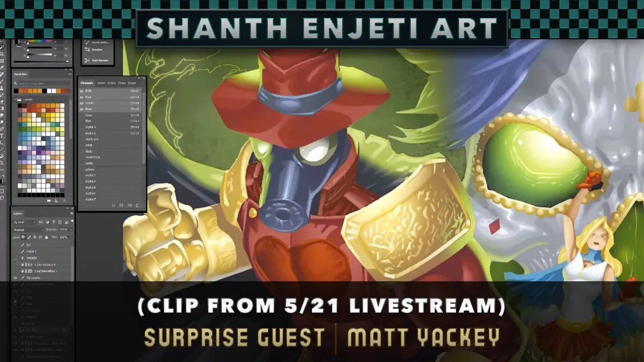 Shanth Enjeti Art | CLIPS! MATT YACKEY | Comic Book Color Secrets