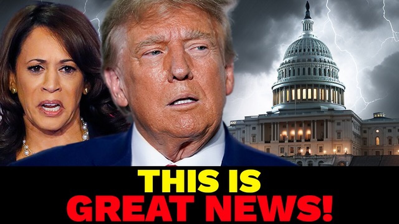 🔴Trump BREAKING NEWS! Trump gets GOOD NEWS as Kamala SINKS!