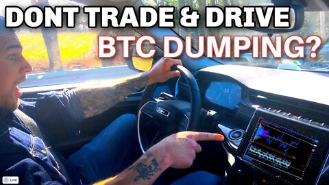 TRADING & DRIVING | QUICK BTC UPDATE