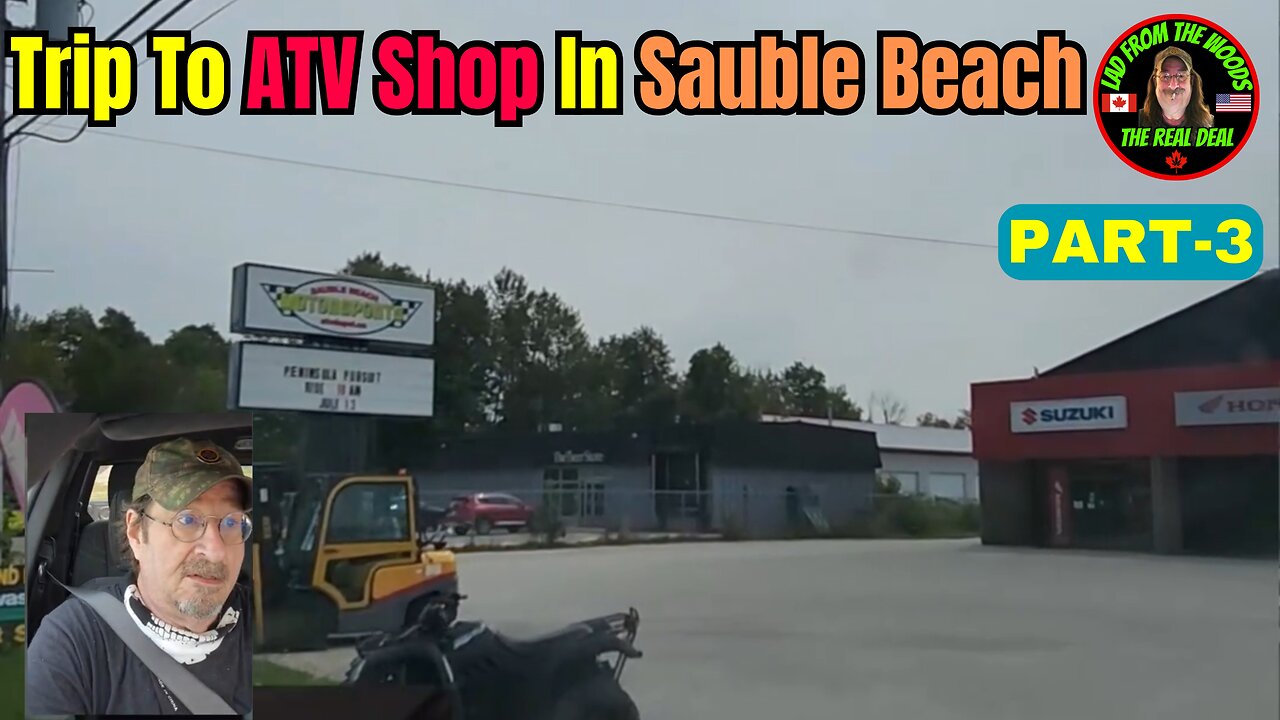 08-13-24 - Sauble Beach Camping Trip - Trip To ATV Shop In Sauble Beach - Part-3