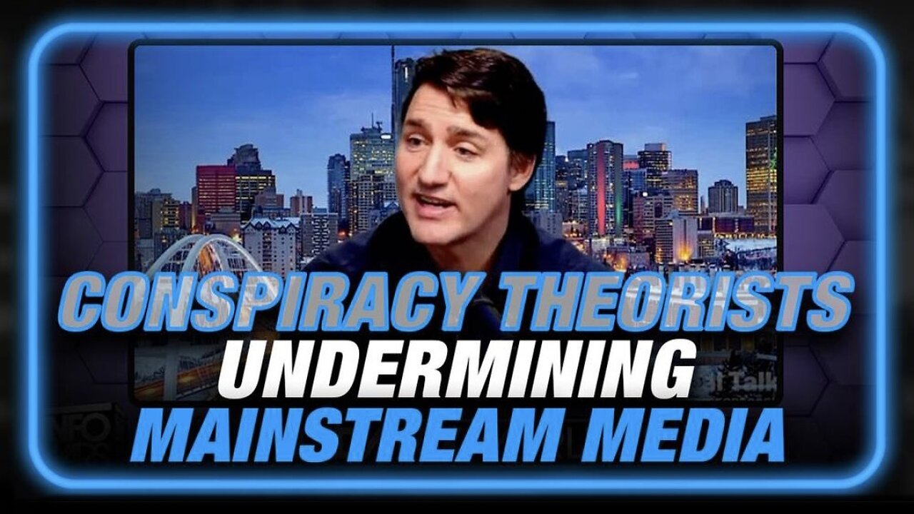 Justin Trudeau Panics, Admits MSM is Dead! | InfoWars