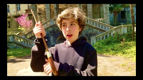 Boy Living In Ruins Of Ghost Town Near Russia Stalks Slender Man Talks Alien Tripods USA Love