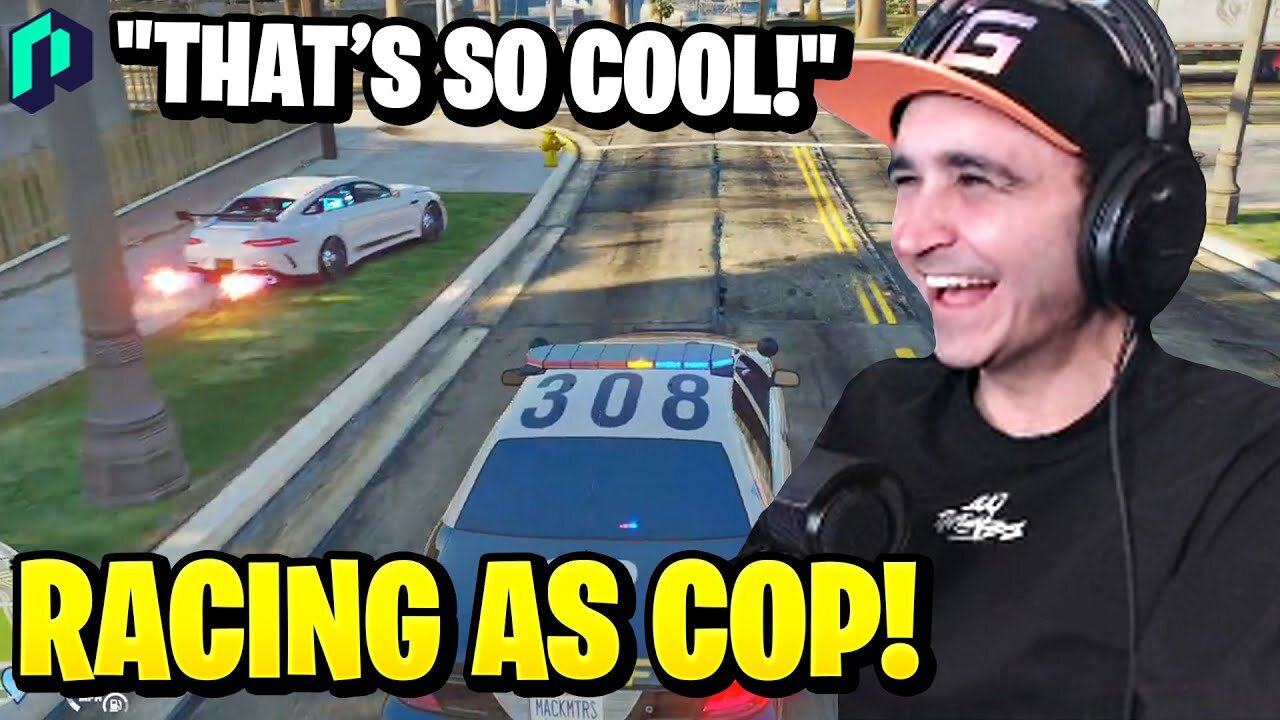 Summit1g Races FASTEST Supercar in Police Chase Escape! | GTA 5 NoPixel RP