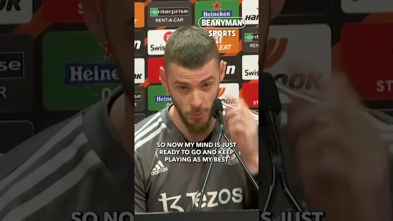 New Contract? 'I think it's time to just to be focussed on games!' | David de Gea