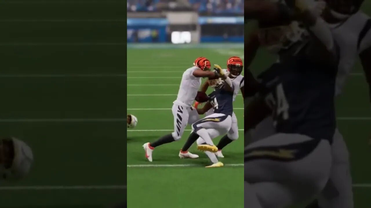 MADDEN 23 JAMARR CHASE INSANE TOUCHDOWN #madden23 #drw15 #madden