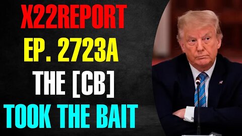 EP. 2723A - THE [CB] TOOK THE BAIT, THE PEOPLE ARE RISING UP AROUND THE WORLD - X22 REPORT