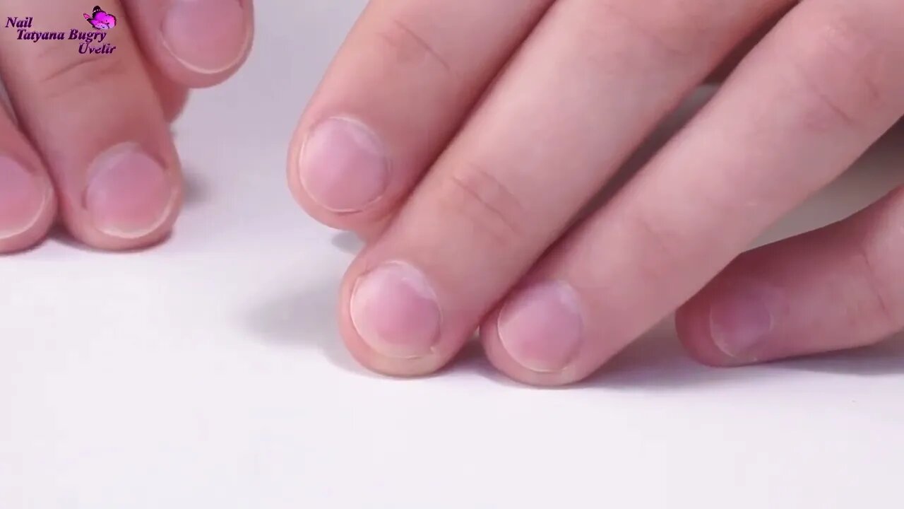 Incredible Nail Transformation French Manicure How to do a French tip Manicure 3