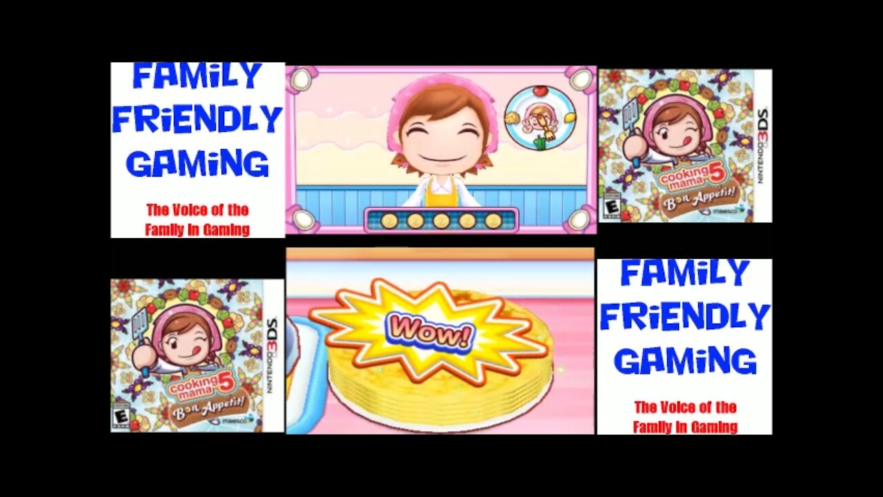 Cooking Mama 5 Bon Appetit! Mille Feuille Crepe