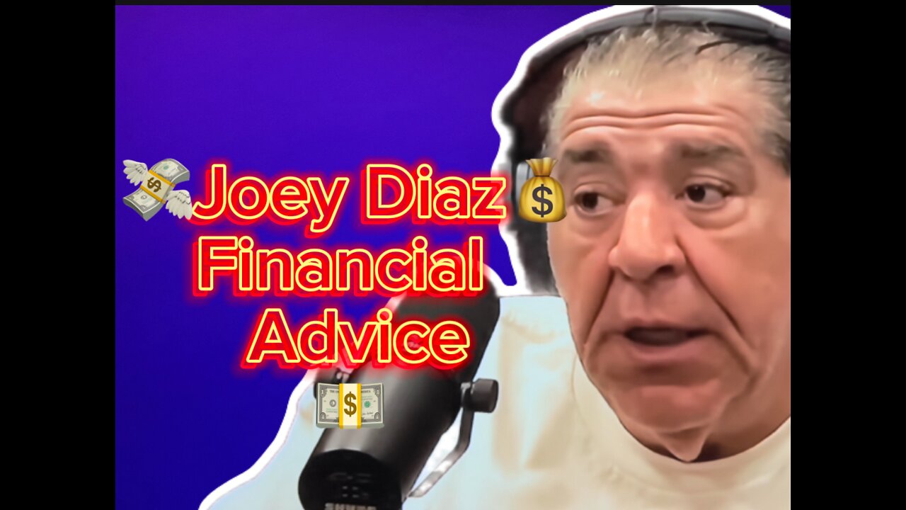 Joey Diaz Financial Advice on The Joe Rogan Experience Podcast JRE