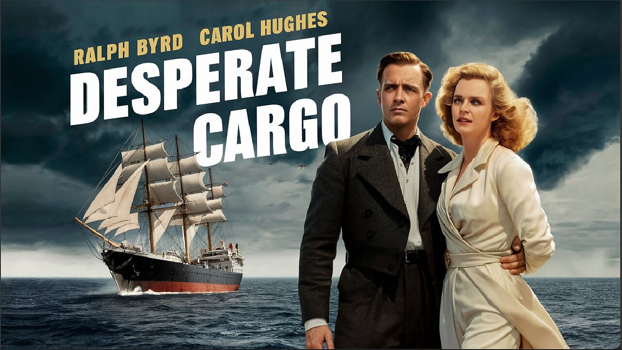 DESPERATE CARGO (1941) Ralph Byrd, Carol Hughes & Jack Mulhall | Crime, Romance | Colorized