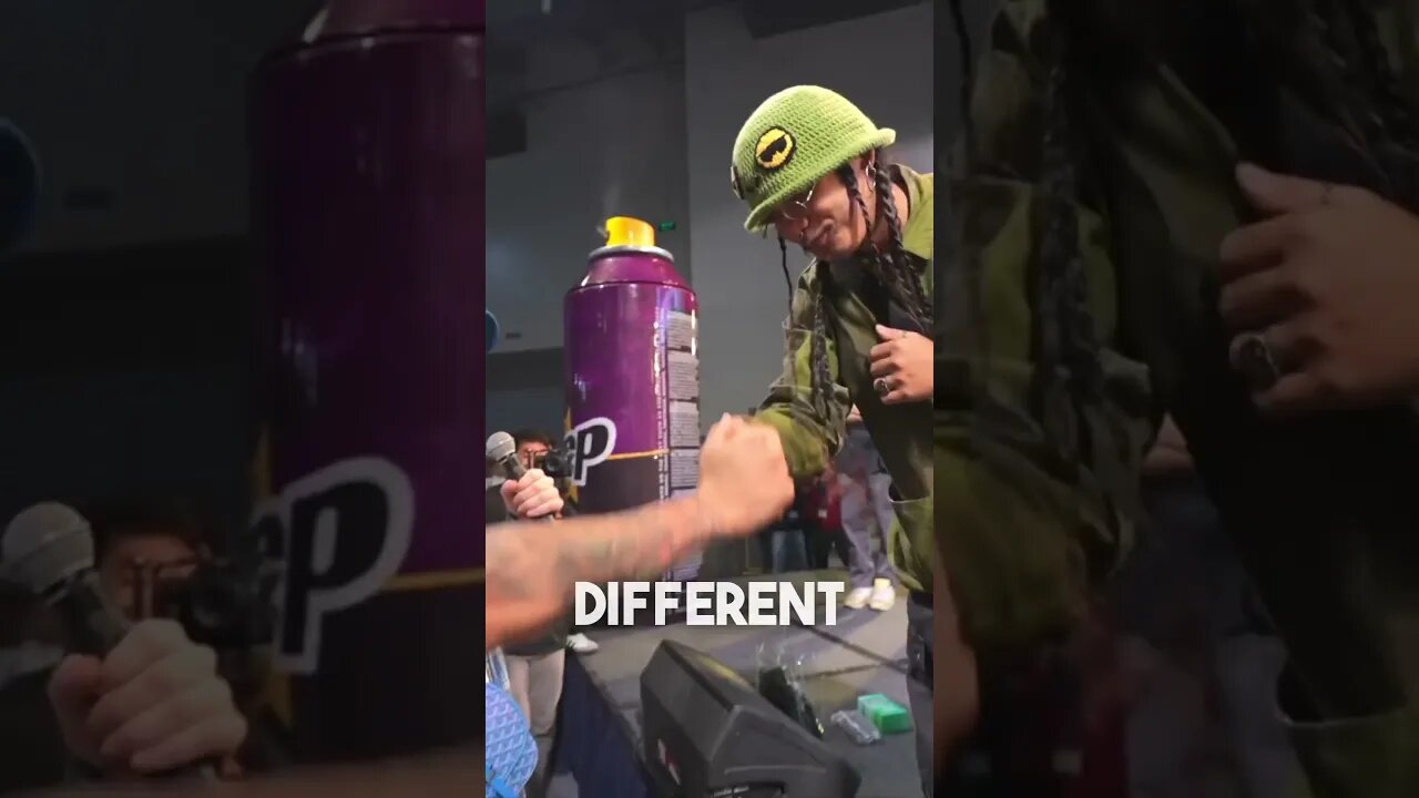 Picking Contestants For The Best Outfit Competition At The Manila Sneaker Expo #shorts