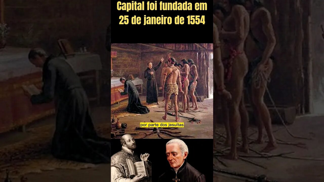 1554 Fundação de São Paulo #shorts #saopaulo