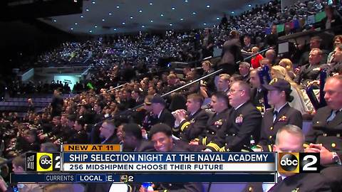 Naval Academy Ship Selection Night