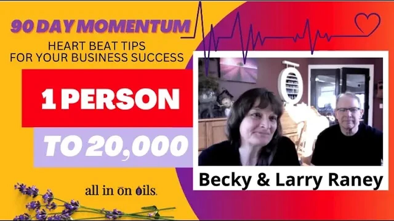 How one person turns into 20,000, this is how momentum is created