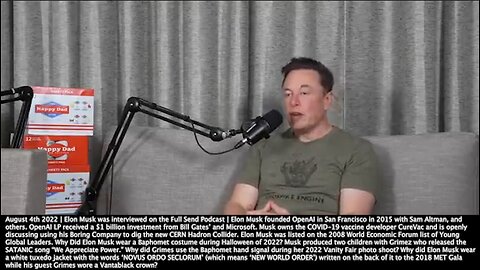 Elon Musk | "We Could Literally Change a Setting In Your Brain & Turn Off Hunger. A Sufficiently Advanced Neuralink Would Be Able to Save State. Is It Possible to Clone Humans? Of Course." - Elon Musk (8/4/2022) | Rev 16:12-14