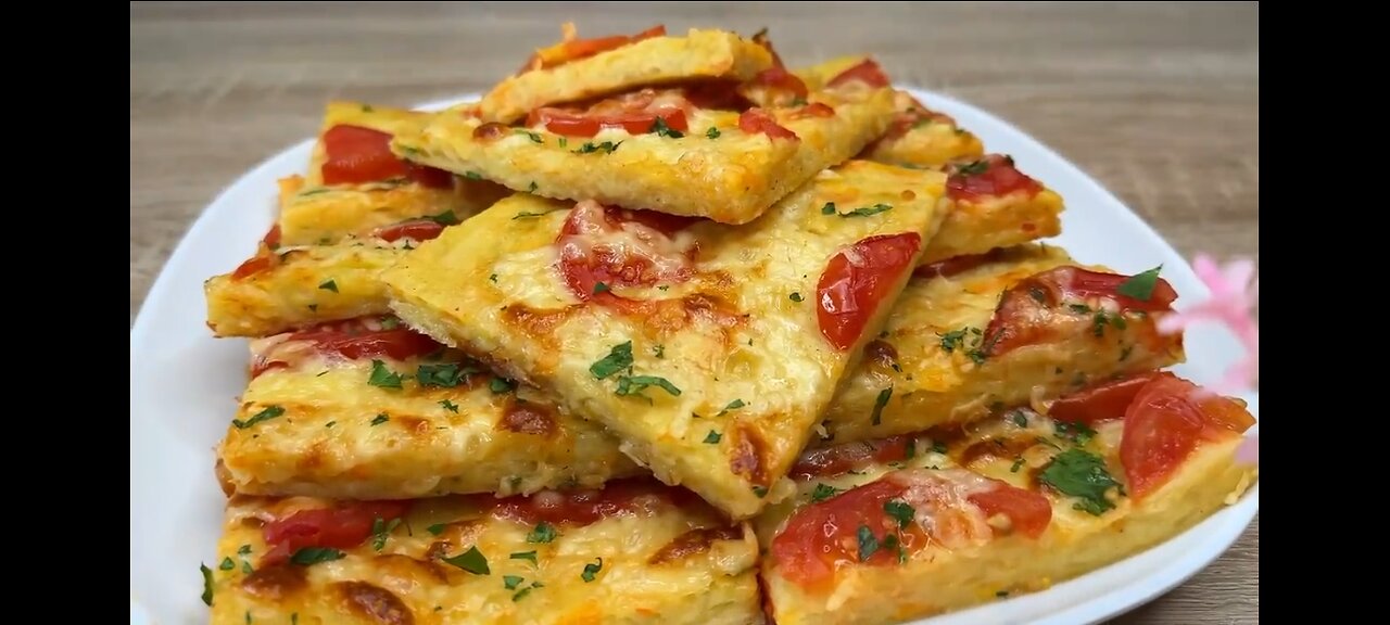 Better than pizza! Just grate the potatoes! Easy, quick and cheap recipe.