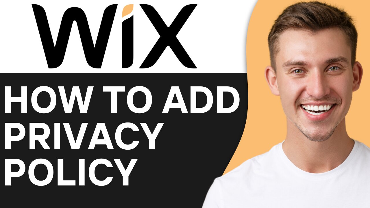 HOW TO ADD PRIVACY POLICY ON WIX