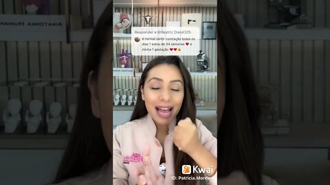 É normal sentir contrações todos os dias?