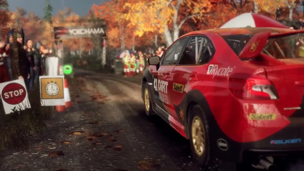 DiRT Rally 2 - Impreza WRX STI Trudges Through Beaver Creek Trail