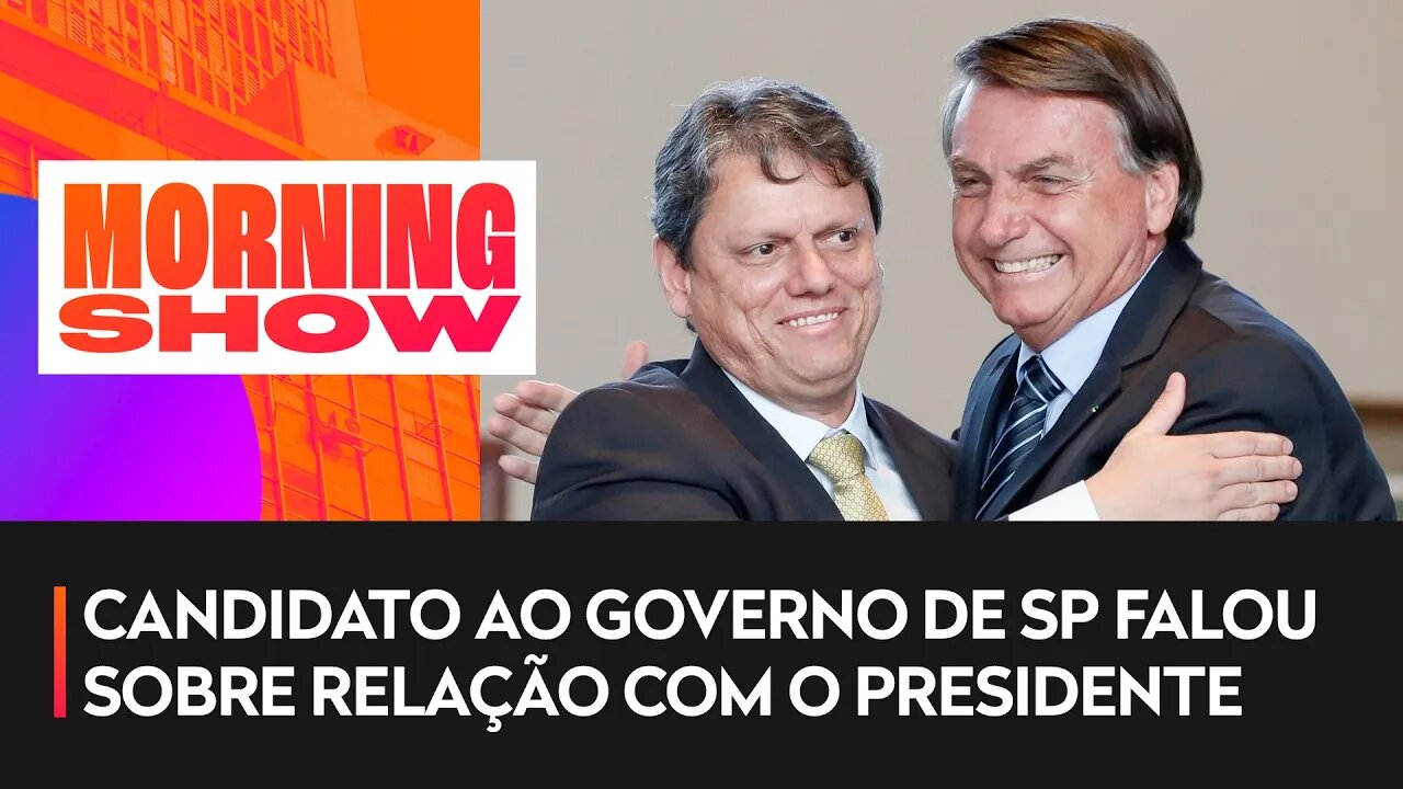 Tarcísio: “Bolsonaro é um fenômeno, precisa ser estudado”