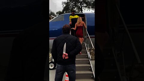 crazy fan surprises celebrity