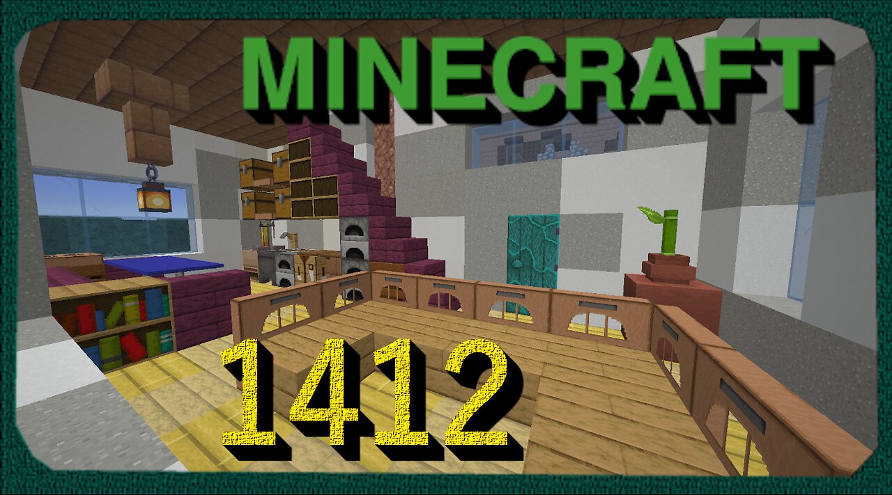 Lets Play Minecraft Episode – 1412 Open concept living