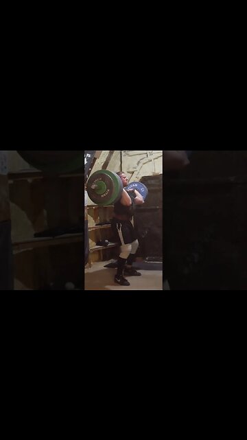 145 kg / 320 lb - Clean + Jerk 1+2 - Weightlifting Training