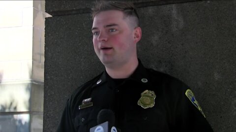 Erie county deputy saves motorcycle crash victim's life