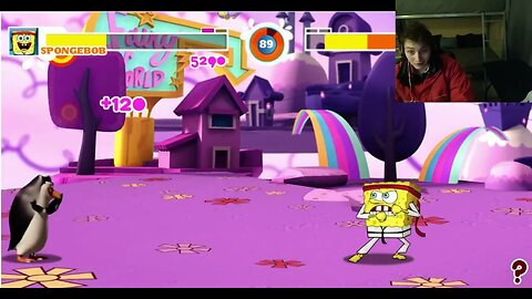 Rico The Penguin VS SpongeBob SquarePants In A Nickelodeon Super Brawl Summer Battle With Commentary