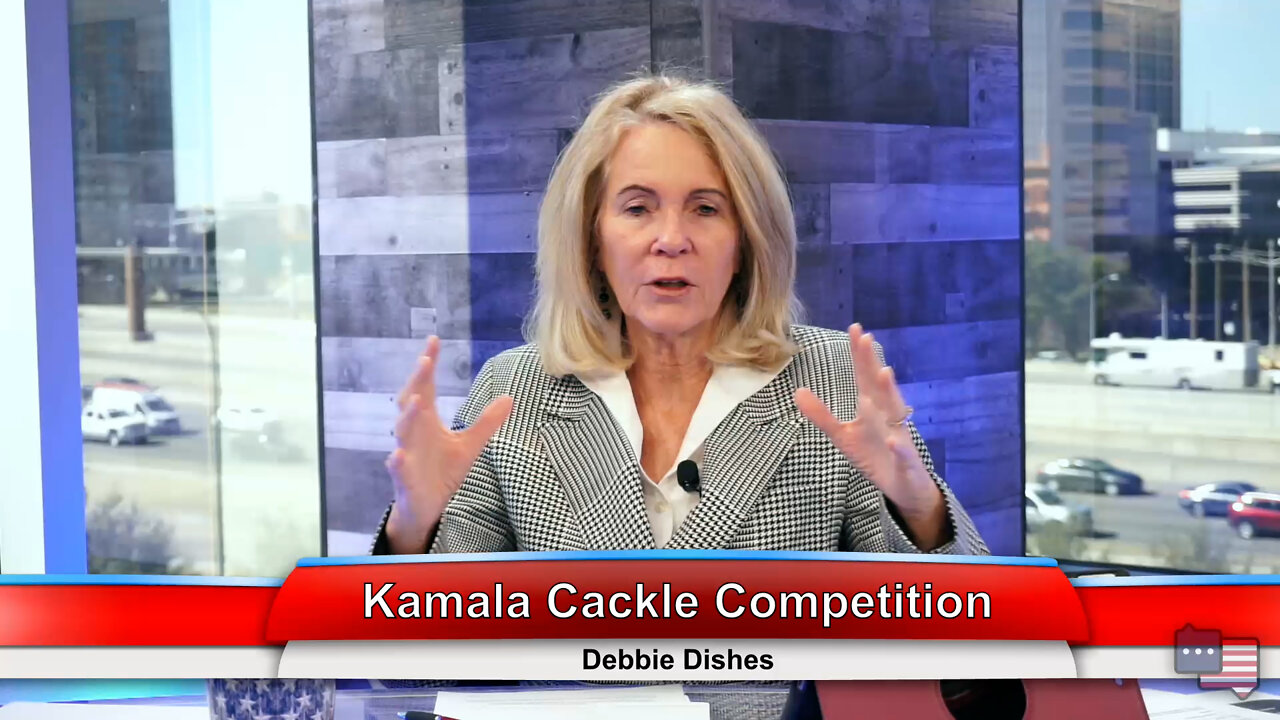 Kamala Cackle Competition | Debbie Dishes 3.16.22