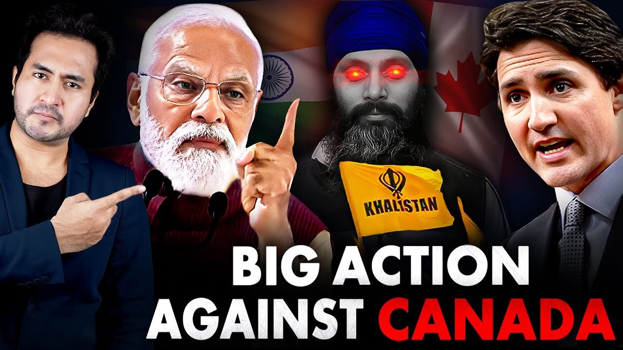 INDIA Takes BIG ACTION Against CANADA To Crush KHALISTAN Movement (Justin Trudeau )