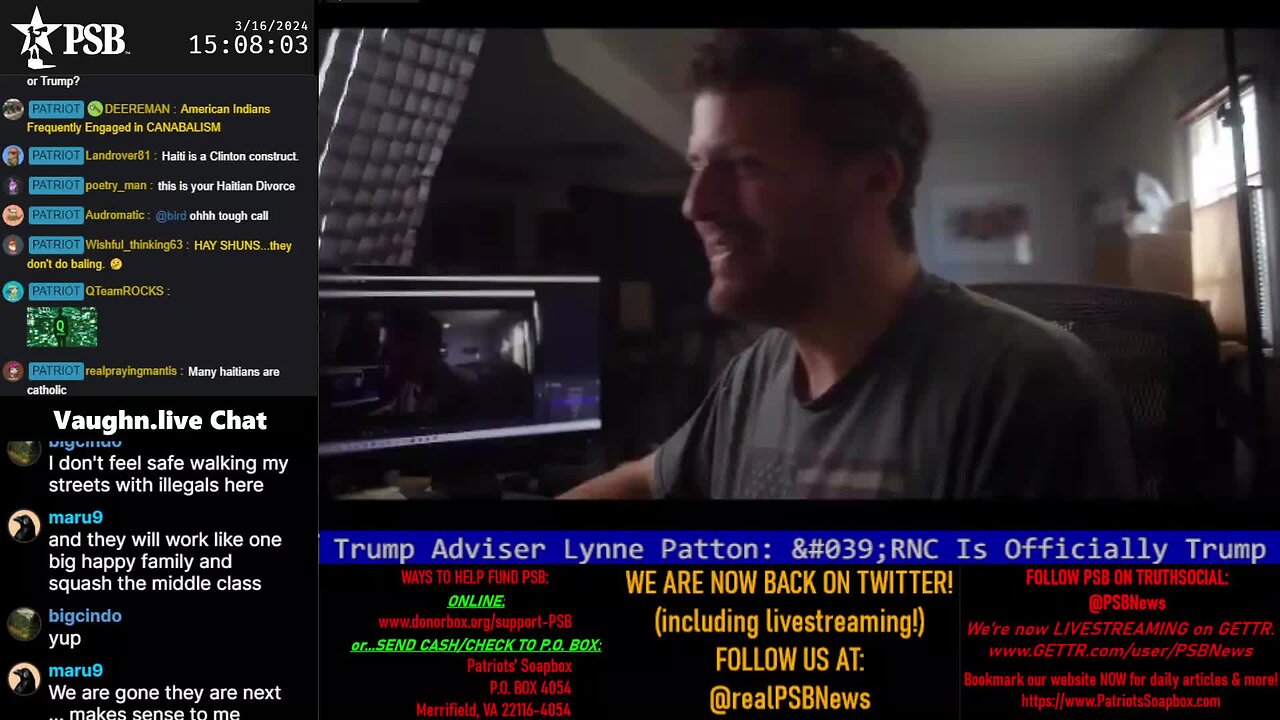 2024-03-16 15:00 EDT - Modern Day America: with LC Mac and Snover