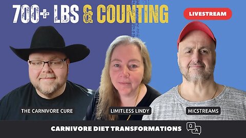 700+ and Counting. Carnivore Diet Transformations. EP9.